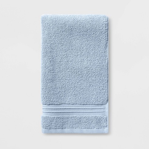 blue bathroom hand towels