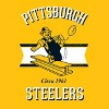Briarwood Lane Retro Pittsburgh Steelers Garden Flag NFL Double-Sided 12.5"x18" - 3 of 3