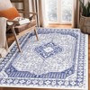 Oriental Vintage Bordered Rug | Non-Slip, Ultra-Thin & Washable | for Living Room, Bedroom, Dining & Office - 2 of 4