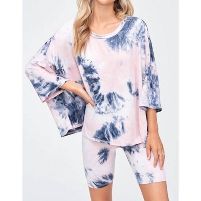 Women's TIE DYE LOUNGWEAR SLEEP TOP - Phil Love