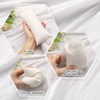 Unique Bargains Display Pillow Jewelry Storage Trays PU Leather Watch Pillows 7.3"x3.3" 2 Pcs - 3 of 4