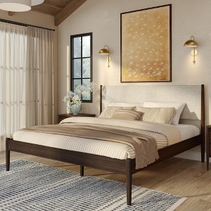 Harbor King Bed with Upholstered Headboard - 1 of 4