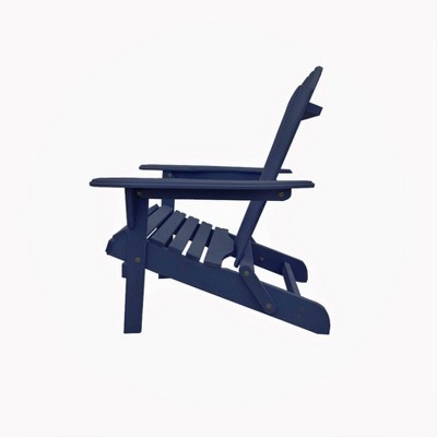 Oceanic Adirondack Chair - Navy Blue - W Unlimited