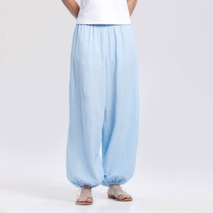 ボルトンワンダラーズGK #22 ヤースケライネン XL ショーツセット Women's High-Rise Crinkle Gauze Wide Leg Balloon Pants - A New Day