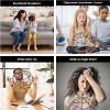 4E's Novelty Expandable Ball Toy Sphere – Stress Relief Ball for Kids & Adults, Breathing Aid, Hoberman Sphere – 1 Pack - 4 of 4