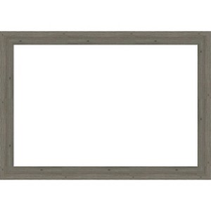 Amanti Art Fencepost Brown Narrow Framed Dry Erase Magnetic Board - 1 of 4