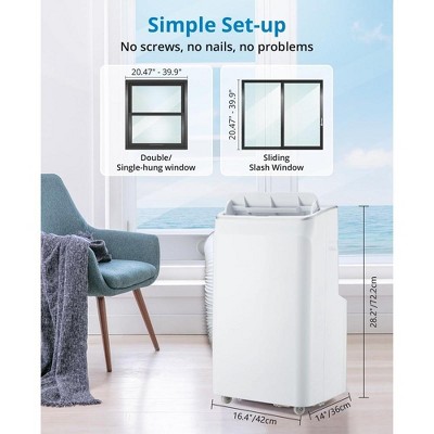 14000/12000 Btu Portable Air Conditioner