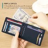 BEAFUP Men's RFID Blocking Bifold Wallet - Premium Full-Grain Leather with 11 Card Slots | Slim Design for Daily Use for Birthdays - 2 of 4
