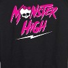 Women's - Monster High - Monster High Lightning Logo Lightweight French Terry Wide Neck Long Sleeve Shirt - 2 of 4