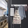 LunaLulinlkMagnetic Hooks,Strong Magnetic Hooks Heavy Duty for Hanging,Large White Magnetic Coat Rack Hanger Hooks 4 Hooks - 3 of 4