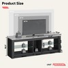Bestier RGB TV Stand for TVs up to 60" with LED Lights Entertainment Center - 4 of 4
