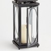 Plum & Post 8" x 18" Jace Colonial Revival Small Candle Holder Decorative Open Top Lantern - 4 of 4