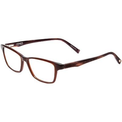 Jones NY J230 Women Designer Reading Glasses Black Tortoise Alligator Print 48mm