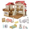 Calico Critters Red Roof Country Home Gift Set - Secret Attic Playroom, Dollhouse Playset with Figures and Accessories - 2 of 4