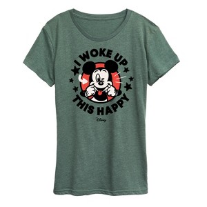 Women's - Disney - Mickey & Friends Short Sleeve Graphic T-Shirt - 1 of 4
