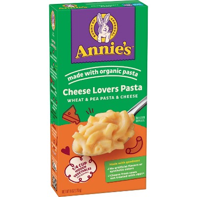 Annie's Pea Pasta Cheese Lovers Macaroni & Cheese - 6oz