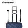 Sapphtopaz 3 Piece Luggage Sets ABS Lightweight Suitcase Luggage Carry On Suitcase with Two Hooks, Spinner Wheels, TSA Lock (20/24/28) - 4 of 4
