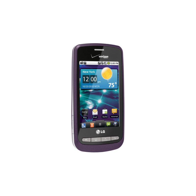 LG Vortex VS660 Replica Dummy Phone / Toy Phone (Purple) (Bulk Packaging), 1 of 4