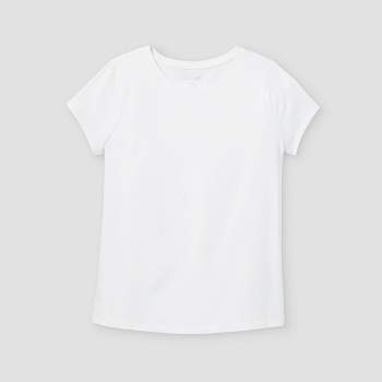 Girls White Turtleneck Shirt : Target