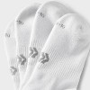 Women's Cushioned Ruffle 3pk Athletic Ankle Socks - All In Motion™ 4-10 - 3 of 3
