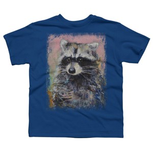 Boy's Design By Humans RACCOON By creese T-Shirt - 1 of 4