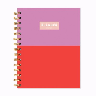 2021-22 Academic Planner 9" x 7" Best Life Luxe - The Time Factory