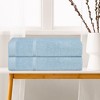 Unique Bargains Cotton Highly Absorbent Quick Dry & Lightweight Bath Towels 2 Packs - 3 of 4