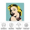 Trademark Fine Art - Mark Ashkenazi Andy Warhol Matted Framed Art - 4 of 4