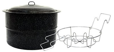 Granite Ware Jar Canner and Rack, 33-Quart