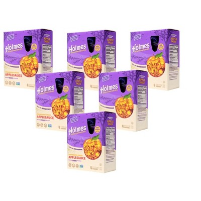 Holmes Mouthwatering Strawberry Apple Sauce Pouch  - Case of 6/12.8 oz
