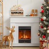 Casafield Pre-Lit Wooden Christmas Advent Calendar with Drawers, Christmas Countdown Holiday Decoration - 4 of 4