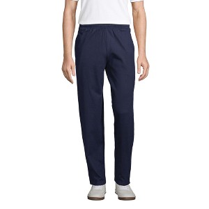 Lands' End Men's Jersey Knit Sweatpants - 1 of 3