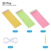 Unique Bargains Garland DIY Decoration Tassel Garland Banner 30 Pcs - 3 of 4