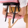 YOUNIKE 2 Folding Massage Table Lash Bed 23.6 Inches Width Wooden Portable Massage Bed with Armrests Esthetician Spa Tattoo Table - 3 of 4