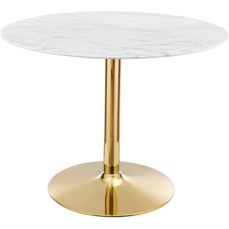 Modway Verne 40 Artificial Marble Dining Table, 2 of 3