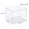 Unique Bargains Acrylic Self-Assembly Dustproof Collectibles Protection Showcase - 2 of 3