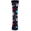 Memoi In Space No One Can Hear You Bark Bamboo Blend Crew Socks - 2 of 4