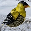 Gift Essentials Metal Goldfinch Mesh Bird Seed Feeder with Hanging Chain - Yellow (5 Cups) - 3 of 3