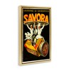 Stupell Industries Savora Kitchen Advertisement Black Framed Floater Canvas Wall Art - 3 of 4