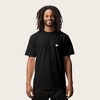Dalix Cappuccino Embroidered Cotton Relaxed Boxy Fit Short Sleeve Crewneck Tee Shirt Mens - 2 of 4