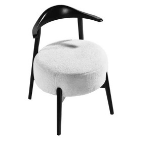 27.5"Accent Chairs,White - 1 of 4