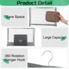 Unique Bargains Hanging Purse Handbag Organizer with 360 Rotation Hanger Hook - 3 of 4