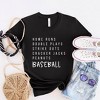 Simply Sage Market Women's Baseball Words Short Sleeve Graphic Tee - 3 of 4