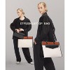 15.6'' Laptop Tote Purse 2-in-1 Professional Business Briefcase with Clutch Purse, Waterproof Leather - 3 of 4