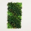 Nearly Natural 20"x40" UV Resistant Hawaiian Islands Artificial Living Wall Panel Green - 2 of 4
