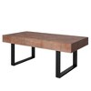 Sapphtopaz Modern Floating Top Coffee Table, Coffee Table for Living Room, Industrial Wood Coffee Table, Contemporary Center Table - 2 of 4