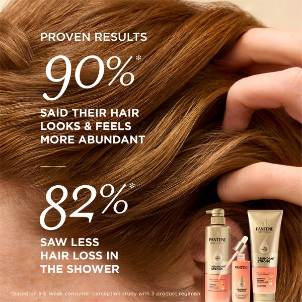 Champú Pantene Abundante y Fuerte - 13.5 fl oz: Limpieza básica, para todo tipo de cabello, uso diario, líquido 5