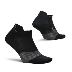 Feetures Elite Ultra Light No Show Tab Solid - Running Socks for Men & Women, Athletic Compression Socks, Moisture Wicking - 1 of 4