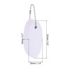 Unique Bargains Marine Sailing Water Sports Floating Oval Buoyant Keychains 3 Pcs - 2 of 4