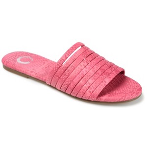 Brinley Co. Womens Multi Strap Slide - 1 of 4